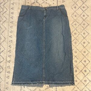 Cato Denim Blue Women's Skirt size 18W